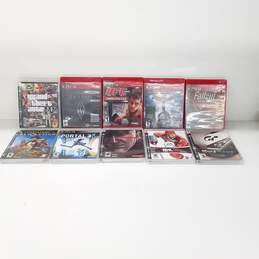10 Sony PS3 Games with Discs and Manuals