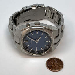 Designer Fossil AM-3604 Silver-Tone Dial Chain Strap Analog Wristwatch alternative image