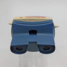 VINTAGE 1960s GAF VIEW-MASTER Lighted 3D Viewer Blue