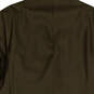 Mens Brown Notch Lapel Collar Long Sleeve Three Button Blazer Size 42R image number 4