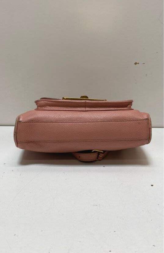 Marc By Marc Jacobs Bianca Peach Leather Crossbody Bag image number 4