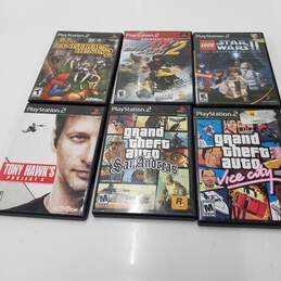 Lot of 6 PlayStation 2 Games