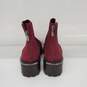 Women Vince Camuto Ankle Bootie Size-7 new (Maroon) image number 4