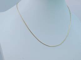 14K Yellow Gold Snake Chain Necklace 3.2g alternative image
