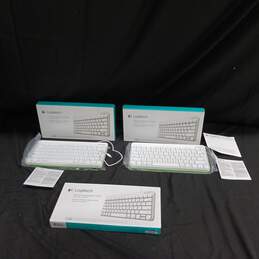 3 Logitech Wired Keyboard for iPad/iPhone