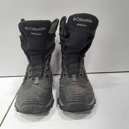 Columbia Men's Black Snow Boots Size 10