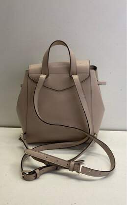 Kate Spade Lizzie Beige Leather Small Backpack Bag alternative image