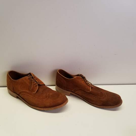 Vintage Shoe Company Brown Men Oxfords Size 10M image number 3