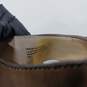 Michael Kors Women's Brown Leather Peep Toe Heeled Platform Sandals Size 8M image number 6
