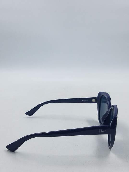 DIOR Violet DiorSoft2F Oversized Sunglasses image number 5