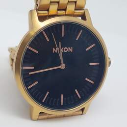 Nixon Bring It The Porter 40mm Analog Black Dial Watch 97g