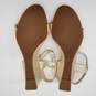 Women's Cole Haan Halsey Gold Metallic Wedge Sandal Size 7B image number 6