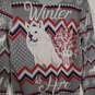 Womens Winter Is Here Dire Wolf Ribbed Hem Pullover Sweater Size Medium image number 3