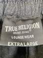 True Religion Men Gray Logo Print Shorts XL image number 3