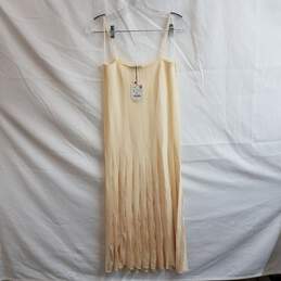Zara Pleated Knit Dress Size Small alternative image