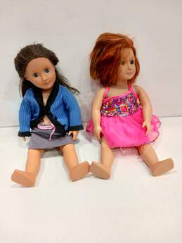 Bundle of 2 Assorted Battat Out Generation Dolls