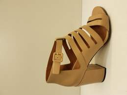 Givenchy Beige Strappy Block Heels Size 6 US - Authenticated