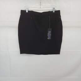 Liverpool The Glider Black Pull On Skirt WM Size 14/32 NWT