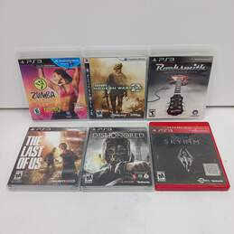 PlayStation 3 Video Games Assorted 6pc Lot