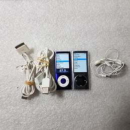 Lot of Two iPod nano 5th Gen/Camera Model A1320 alternative image