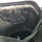 AUTHENTICATED MENS PRADA LEATHER HIGH TOP SNEAKERS SIZE 10 image number 8