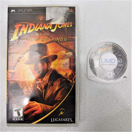 Indiana Jones And The Staff of Kings Sony Playstation Portable PSP image number 1