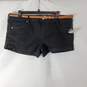 Guess Women Jet Black Jean Shorts NWT sz 4 image number 1