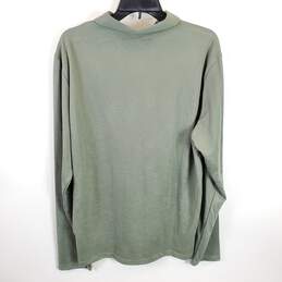 Saks Fifth Avenue Men Olive Green Polo Shirt XL NWT alternative image
