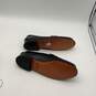 Mens Classic Dan Black Leather Slip-On Round Toe Penny Loafer Shoes Size 12D image number 4