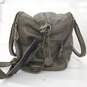 The Wanderer's Travel Co. Olive Green Soft Leather Large Carry-On Weekender Bag image number 2