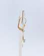14K Yellow Gold Emerald Celtic Knot Dangle Earrings 2.8g image number 2