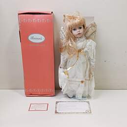 Vintage 1997 Brinn's Guardian Angel Porcelain Doll IOB