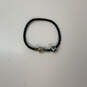 Designer Pandora S925 Sterling Silver Leather Cord Charm Bracelet w/ Charm image number 1