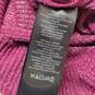 Anthropologie Ribbed Lace Sleeve Magenta Sweater Size XS image number 5