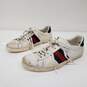 Gucci Men's Ace White Leather Trainers Size 11 AUTHENTICATED image number 1