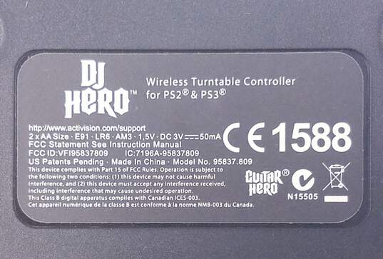 Dj Hero Wireless Turntable Controller for PS2 & PS3 image number 10