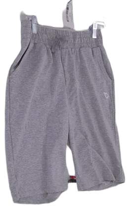 NWT Mens Gray Fleece Drawstrings Slash Pockets Sweat Shorts Size S alternative image