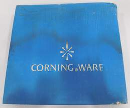 Vintage Corning Ware Blue Cornflower 10in. Skillet w/ Handle, Lid & Cradle IOB