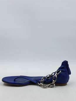 Authentic Alexander McQueen Blue Sandals W 7 alternative image