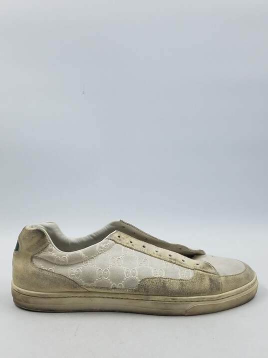 Authentic Gucci GG Ivory Court Sneaker M 11.5D image number 1