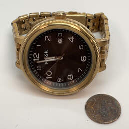 Designer Fossil Bridgette AM-4389 Brown Stainless Steel Analog Wristwatch alternative image