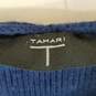 Tahari Women Blue V Neck Sweater S image number 3