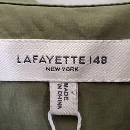 LA Fayette 48 Women Green Button Up XL NWT