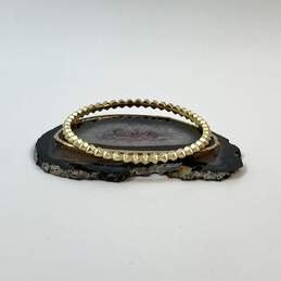 Designer Kendra Scott Gold-Tone Crown Round Bangle Bracelet