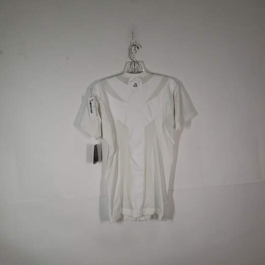 NWT Mens Short Sleeve Full-Zip Activewear T-Shirt Size Medium image number 2