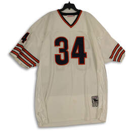 Mens Multicolor Chicago Bears Walter Payton #34 NFL Football Jersey Size 60