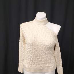 Zara Women Ivory Sweater S NWT