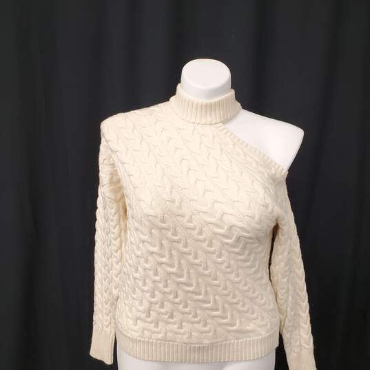 Zara Women Ivory Sweater S NWT image number 1