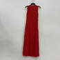 NWT Womens Red Sleeveless Round Neck Regular Fit Maxi Dress Size Large image number 2