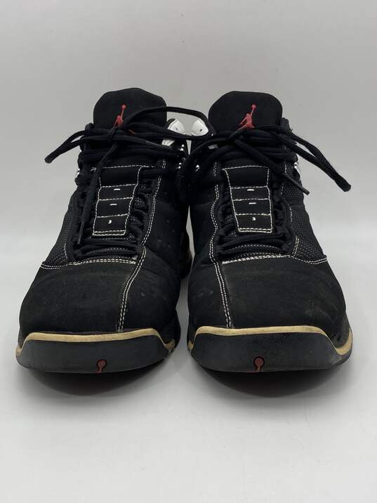 Authentic Mens Air Jordan 12.5 317176-061 Black Basketball Shoes Size 12 image number 1